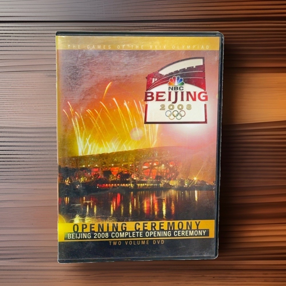 NBC Beijing 2008 Complete Opening Ceremony 2-Disc DVD Set Olympic Games Movie